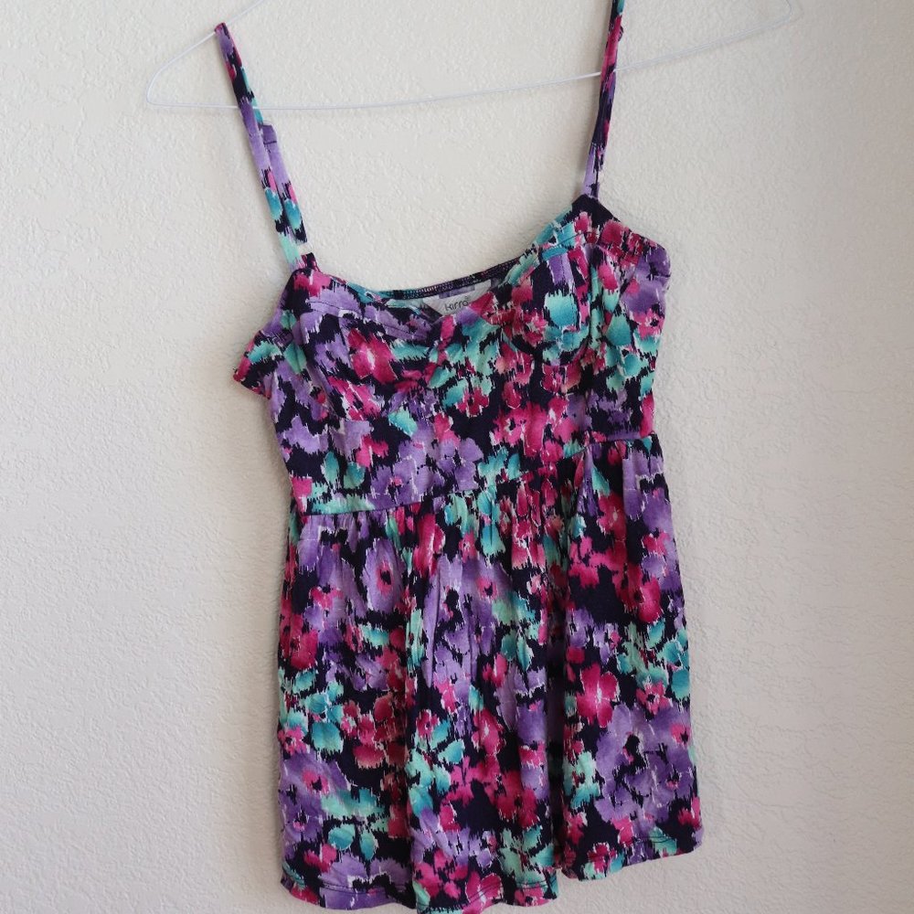 90's -Esque Floral Summer Top